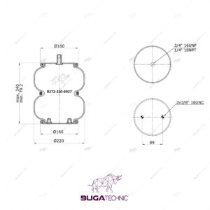 FD 200-25 453 AIR SPRING