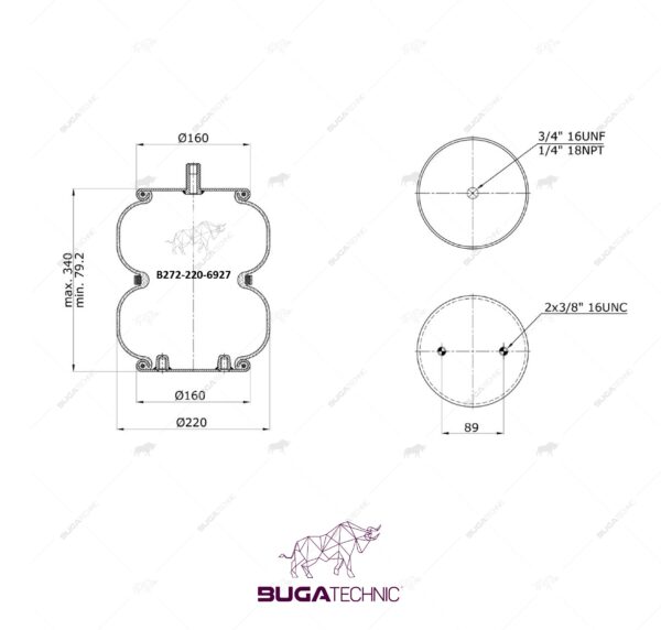 FD 200-25 453 AIR SPRING