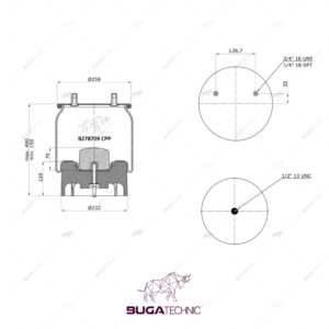 1010.5-15 P 460 AIR SPRING