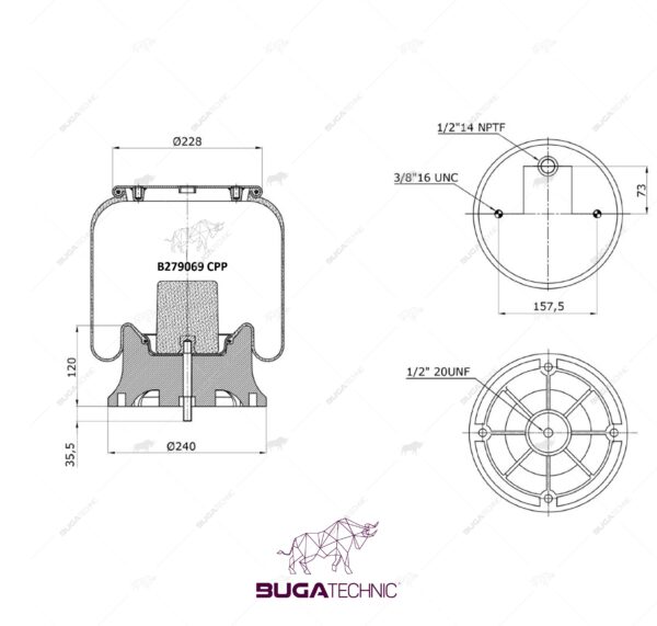 W013589069 AIR SPRING