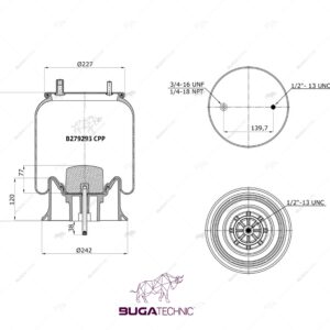 9 9K-15 P 424 AIR SPRING