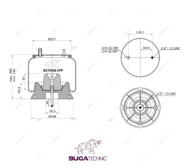 AS9366 AIR SPRING