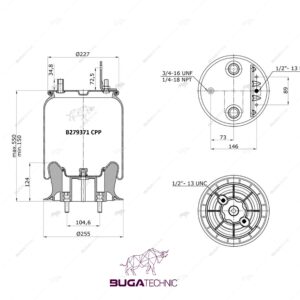 9 10-17.5 P 521 AIR SPRING