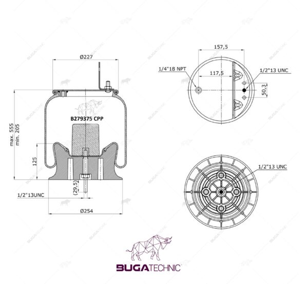 910185P451 AIR SPRING