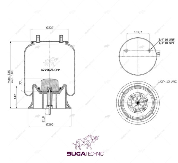 W013589626 AIR SPRING