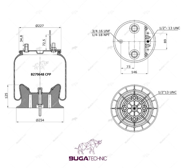 9 10-17.5 P 456 AIR SPRING