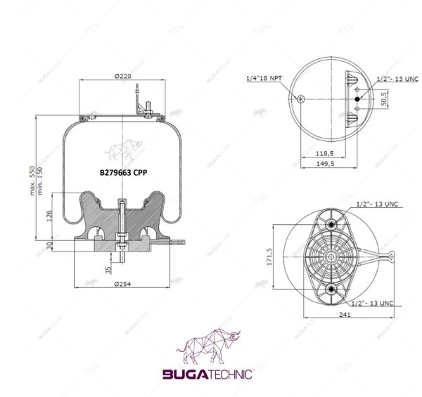 910185P939 AIR SPRING