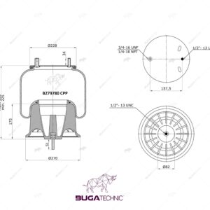 W013589780 AIR SPRING