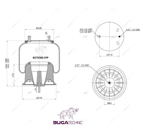 W013589780 AIR SPRING