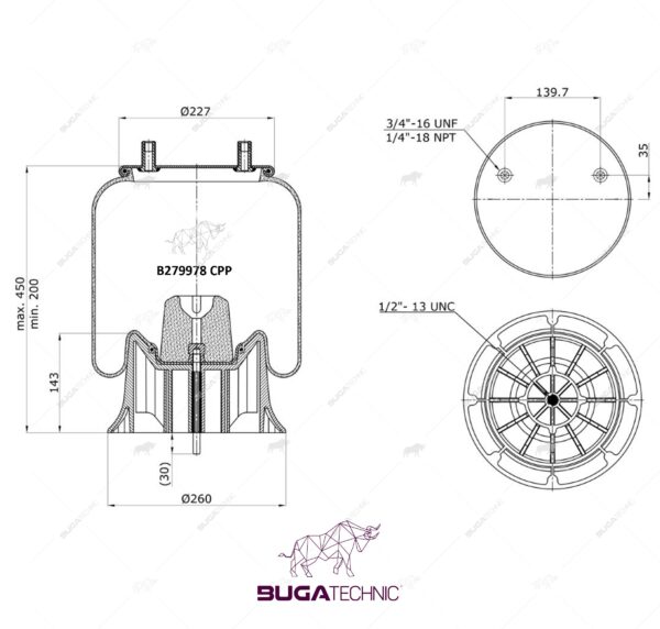 AS9978 AIR SPRING